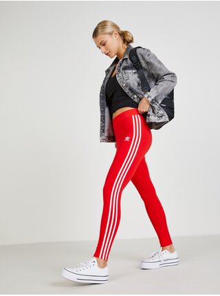 Legíny pre ženy adidas Originals - červená