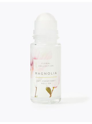 Kuličkový antiperspirant s vůní magnólie z kolekce Floral Collection – 50 ml Marks & Spencer bezbarvá / bez barvy