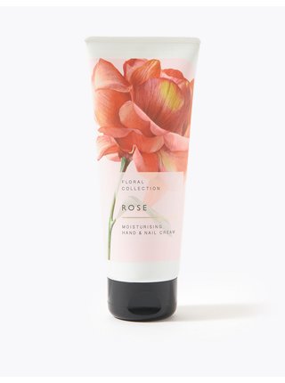 Hydratační krém na ruce a nehty s vůní růže z kolekce Floral Collection – 100 ml Marks & Spencer bezbarvá / bez barvy
