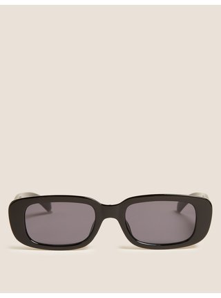 Hranaté sluneční brýle Marks & Spencer černá