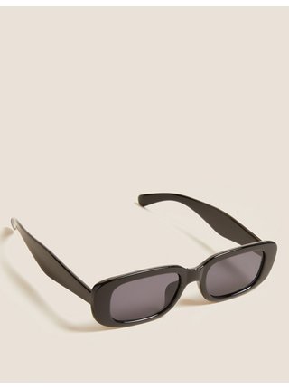 Hranaté sluneční brýle Marks & Spencer černá