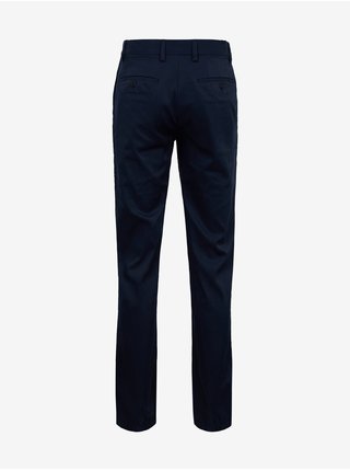 Tmavě modré pánské kalhoty Tommy Hilfiger 