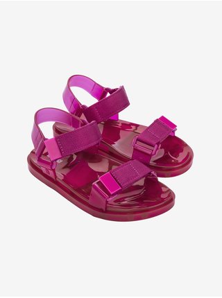 Tmavě růžové dámské sandály Melissa