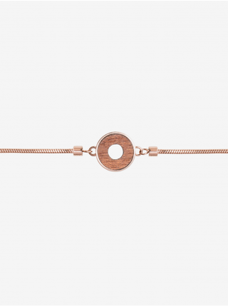 Náramek s dřevěným detailem BeWooden Virie Hexagon Bracelet XS/S 14-18 cm