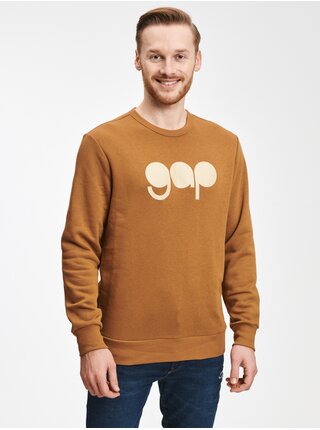 Béžová pánská mikina s retro logem GAP
