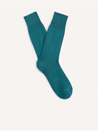 Tmavě zelené pánské ponožky Celio Piugypte 
