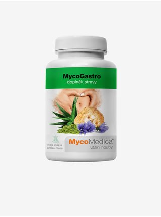 Doplněk stravy MycoGastro sypká směs pro přípravu nápoje MycoMedica 90g