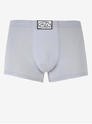 Pánské boxerky Styx klasická guma světle šedá