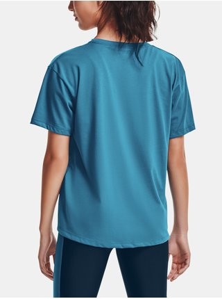 Tričká s dlhým rukávom pre ženy Under Armour - modrá