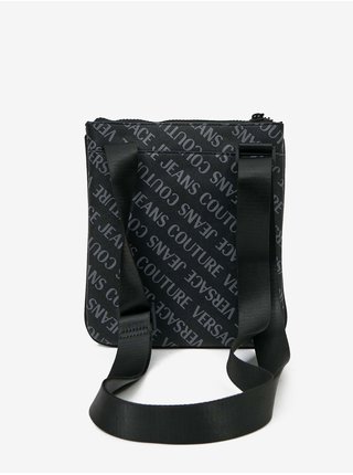 Černá pánská vzorovaná crossbody taška Versace Jeans Couture