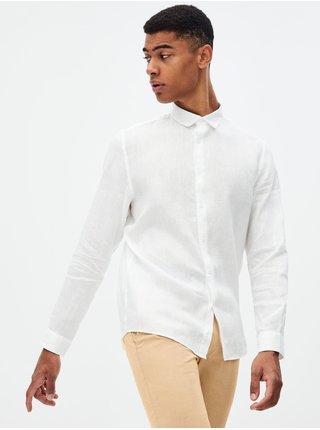Bílá pánská košile Celio Ratalin