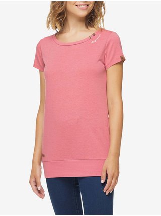 Ružové dámske tričko Ragwear Lesly