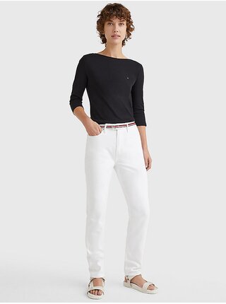 Černé dámské tričko Tommy Hilfiger