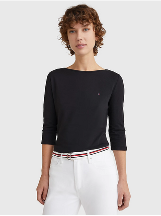 Černé dámské tričko Tommy Hilfiger