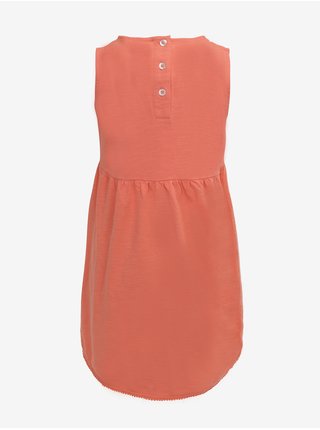 Oranžové dívčí šaty ALPINE PRO GUSTO