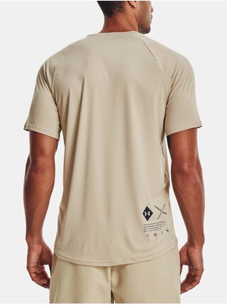 Tričko Under Armour UA Terrain Shortsleeve - béžová