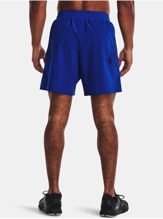 Kraťasy Under Armour UA Armourprint Woven Shorts - modrá
