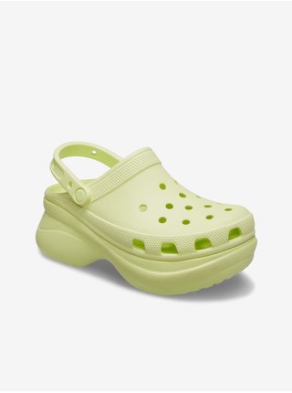 Světle zelené dámské pantofle Crocs Classic Bae Clog