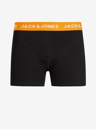 Sada tří boxerek v černé barvě Jack & Jones Ron