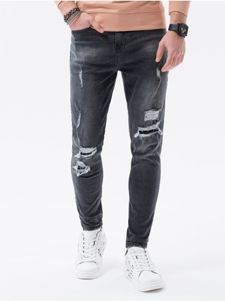 Pánské riflové kalhoty P1078 - černá
