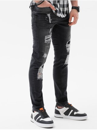 Pánské riflové kalhoty P1065 - černá