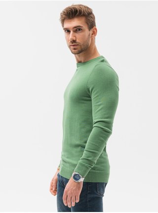 Zelený pánský svetr Ombre Clothing E177
