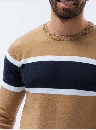 Béžový pánský svetr Ombre Clothing E190