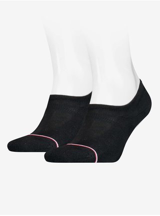 Sada dvoch párov pánskych ponožiek v čiernej farbe Tommy Hilfiger Underwear