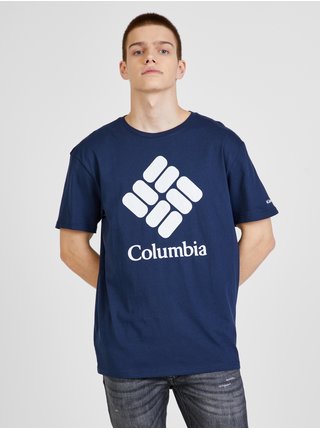 Tmavě modré pánské tričko Columbia Basic Logo™ 