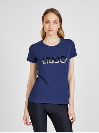 Tmavě modré dámské tričko Liu Jo