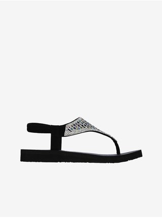 Černé dámské sandály Skechers