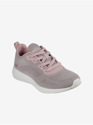 Světle růžové dámské tenisky Skechers