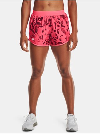 Kraťasy Under Armour UA Fly By 2.0 Printed Short - růžová