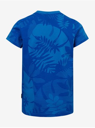 Modré chlapčenské vzorované tričko SAM 73 Theodore