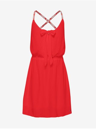 Voľnočasové šaty pre ženy Tommy Jeans - červená