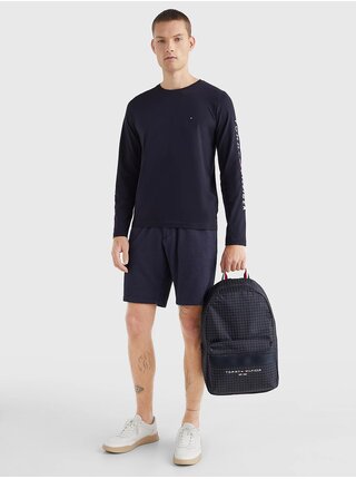 Tmavě modré pánské tričko Tommy Hilfiger