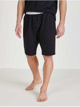 Čierne pánske šortky na spanie Calvin Klein Underwear