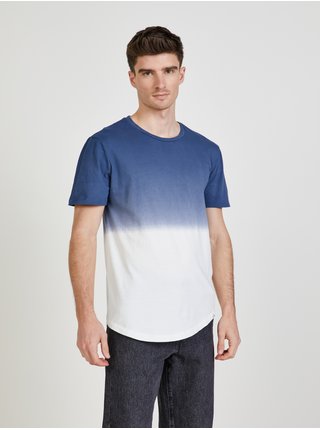 Bílo-modré tričko ONLY & SONS Tyson