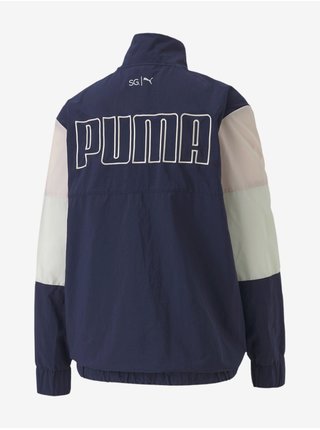  Modrá dámská sportovní bunda Puma Selena Gomez