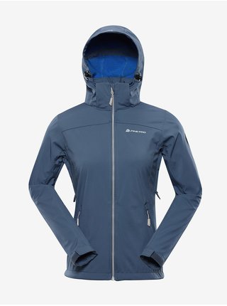 Modrá dámská softshellová bunda Alpine Pro NOOTKA 8 