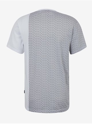 Světle šedé pánské vzorované tričko SAM 73 Paul