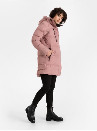 Růžová dámská prošívaná zimní bunda HELLY HANSEN Adore