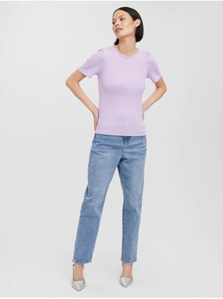 Topy a tričká pre ženy VERO MODA - fialová