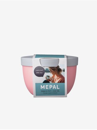 Růžový svačinový box  Mepal Ellipse ( 350 ml )