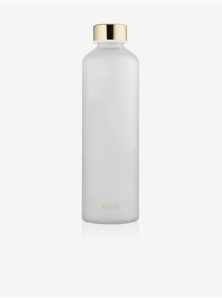 Equa Skleněná lahev Mismatch DIY Velvet White 750 ml + 3 x sada samolepek