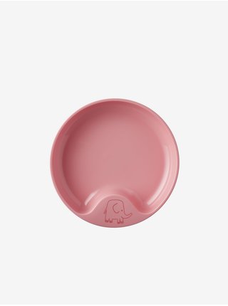 Růžový dětský talíř  Mepal Mio 