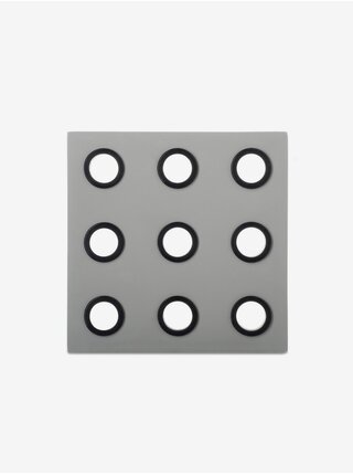 Šedá podložka pod hrnec  Mepal Domino 