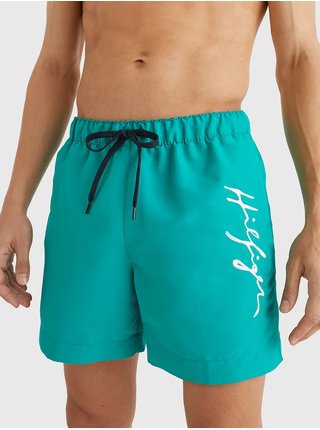 Tyrkysové pánské plavky Tommy Hilfiger Underwear
