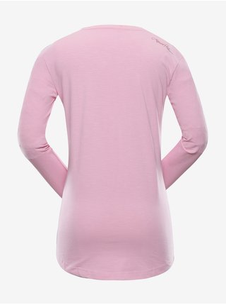 Světle růžové dámské sportovní tričko Alpine Pro IRISA 2