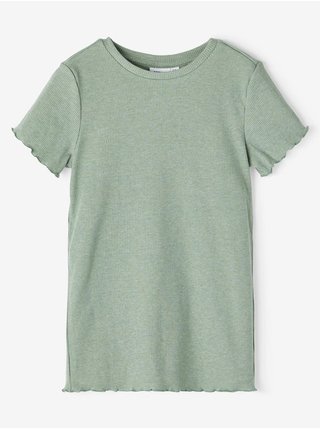 Zelené dievčenské tričko name it Tara